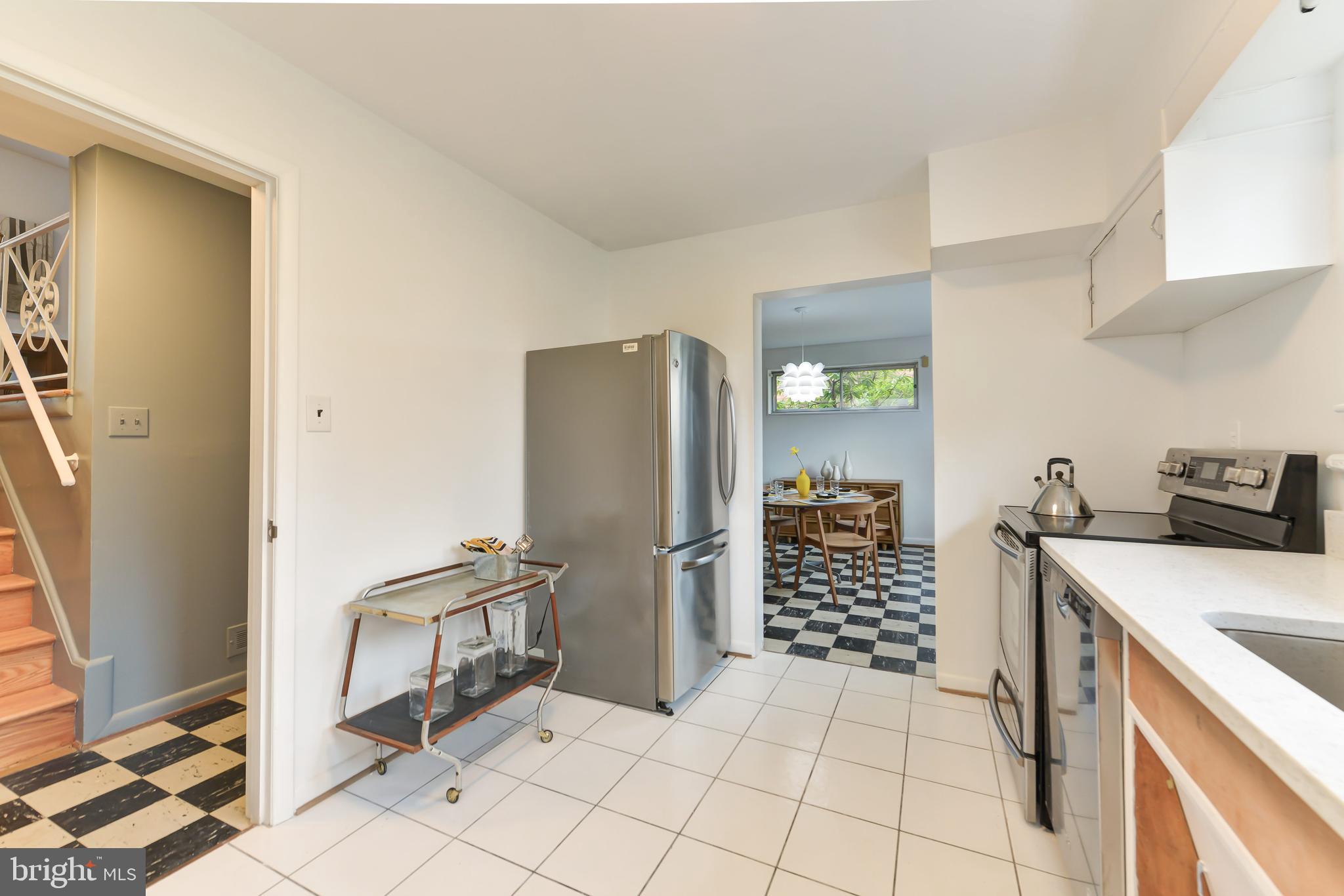 1004 South Belgrade Road Silver Spring, MD 20902 - Photo 13 of 34 Renovated kitchen; view toward DR