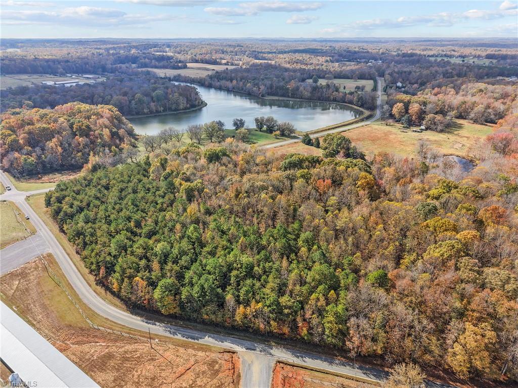 0 Timber Ridge Lake Road Liberty, NC 27298 - Photo 7 of 18 Aerial view of vacant land. Lot lines and dimensions are approximate.