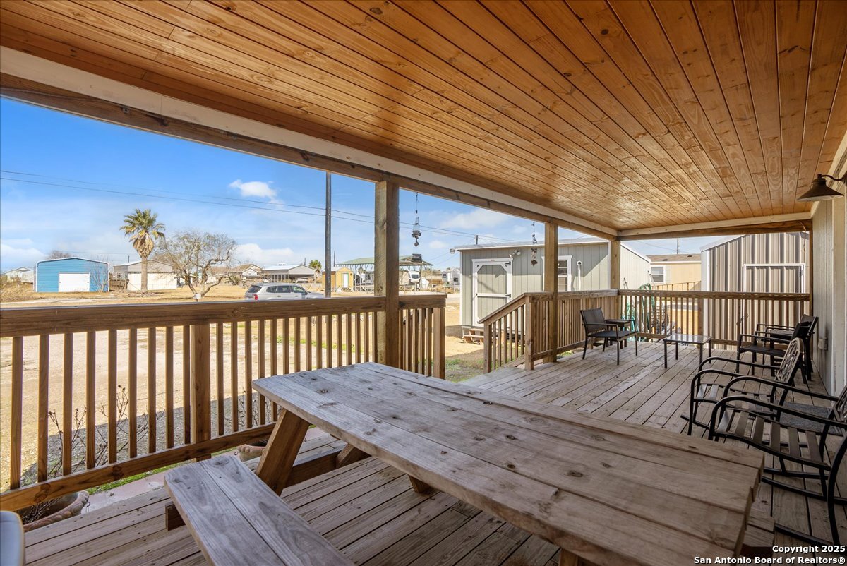 129-131 Ling Road Rockport, TX 78382 - Photo 20 of 38 a view of a balcony with chairs