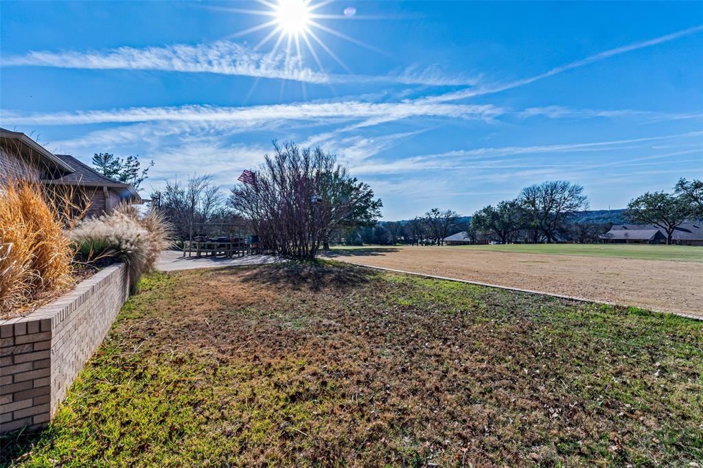 8908 Brierfield Road Granbury, TX 76049 - Photo 38 of 40 a view of a yard