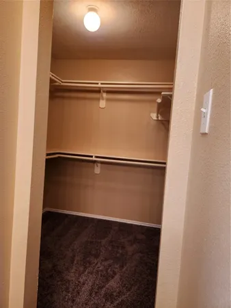 a close view of closet