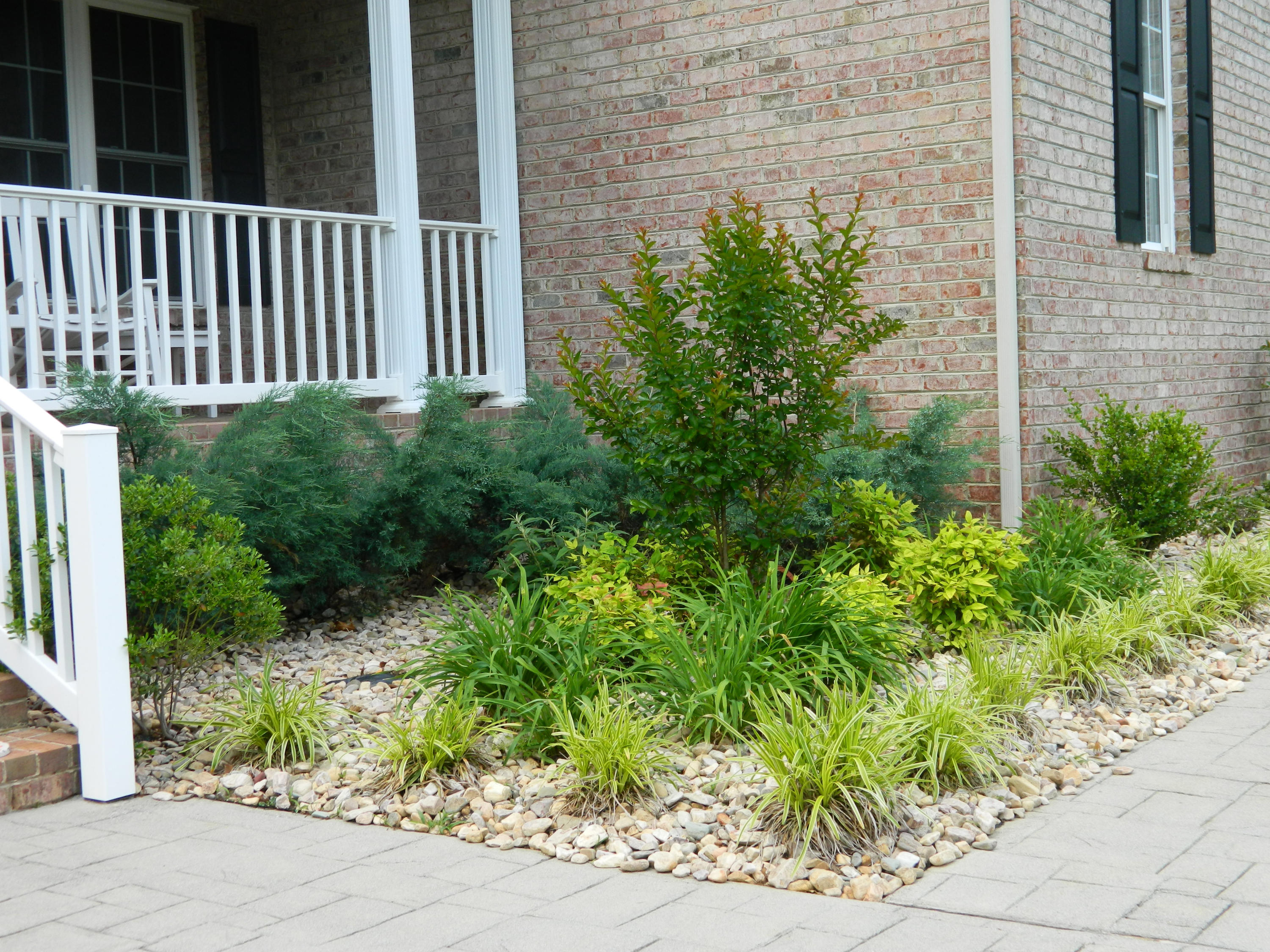 75 Cobblestone Drive Blue Ridge, VA 24064 - Photo 57 of 60 a view of a backyard with a garden