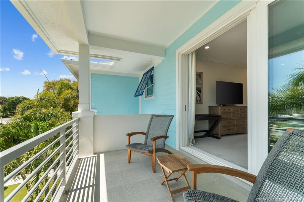517 Southwest Ocean Boulevard Stuart, FL 34994 - Photo 20 of 45 Balcony off the owners suite