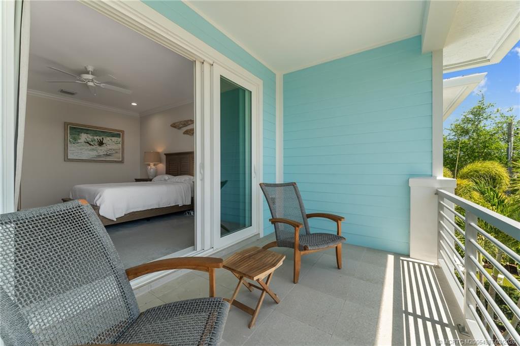 517 Southwest Ocean Boulevard Stuart, FL 34994 - Photo 21 of 45 Balcony off the owners suite