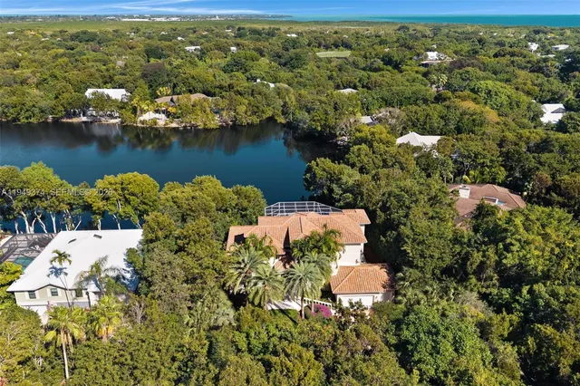 a view of a city with lake view