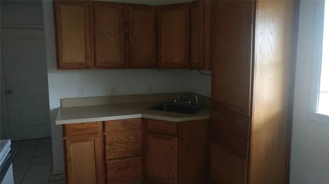 a view of cabinets