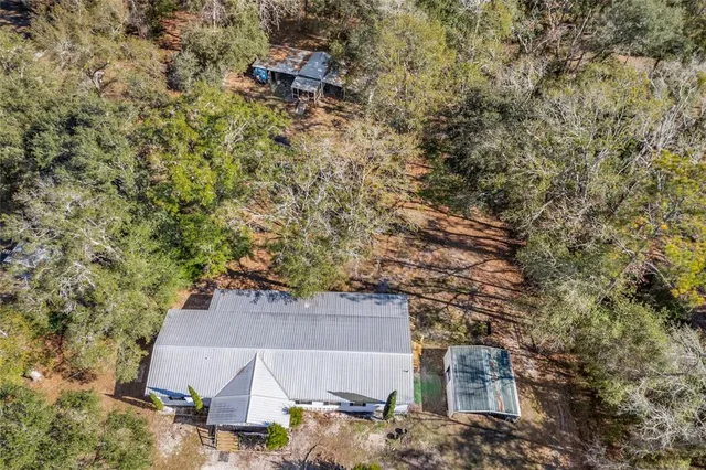 a bird view of building