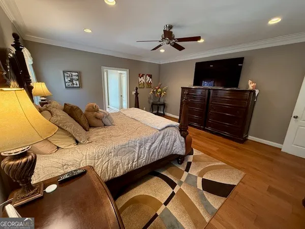 a view of a chairs and table in the patio