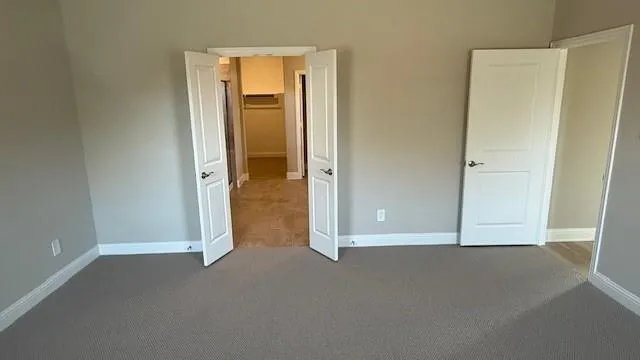 a view of empty room