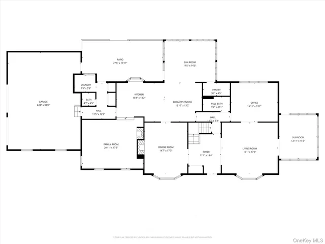 a picture of a floor plan
