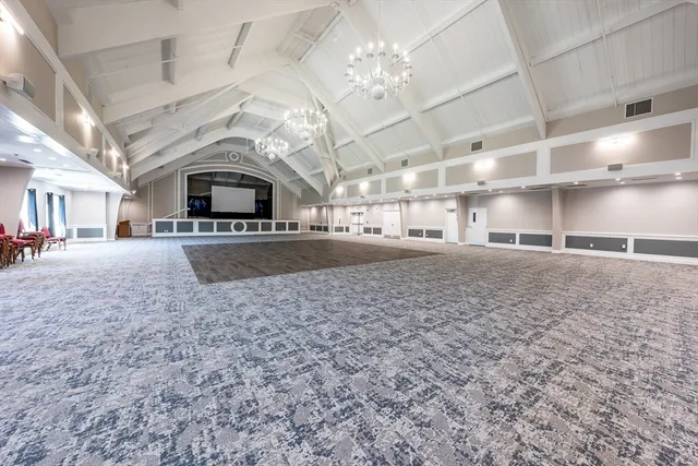 a view of a basketball court