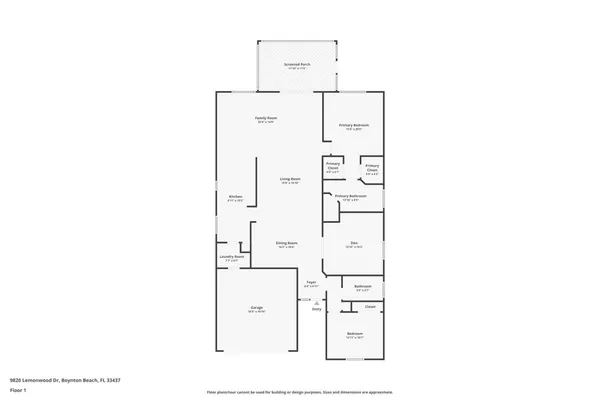 $415,000 | 9820 Lemonwood Drive, Boynton Beach, FL 33437