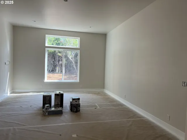 a room with a window