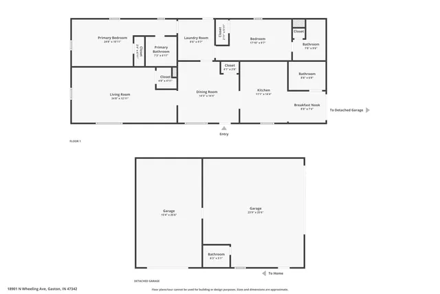$185,000 | 18901 Wheeling Avenue, Gaston, IN 47342