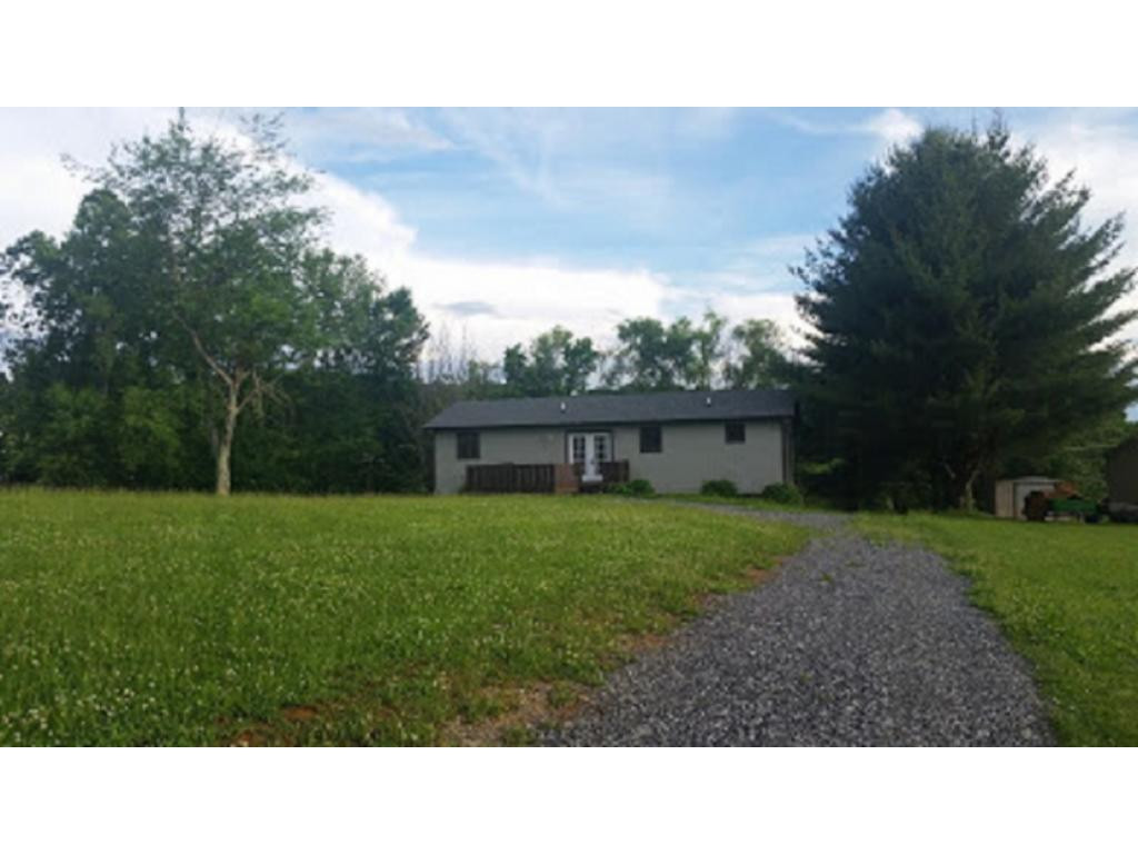 Large level back yard