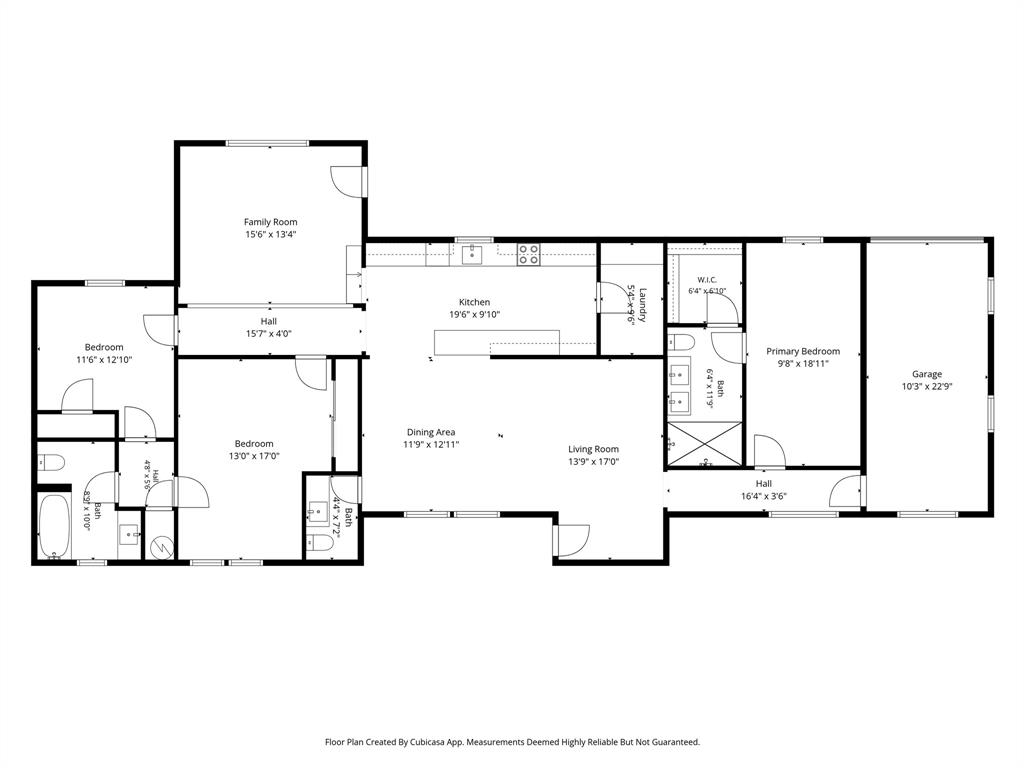 507 Country Club Road Cleburne, TX 76033 - Photo 39 of 39 Floor plan