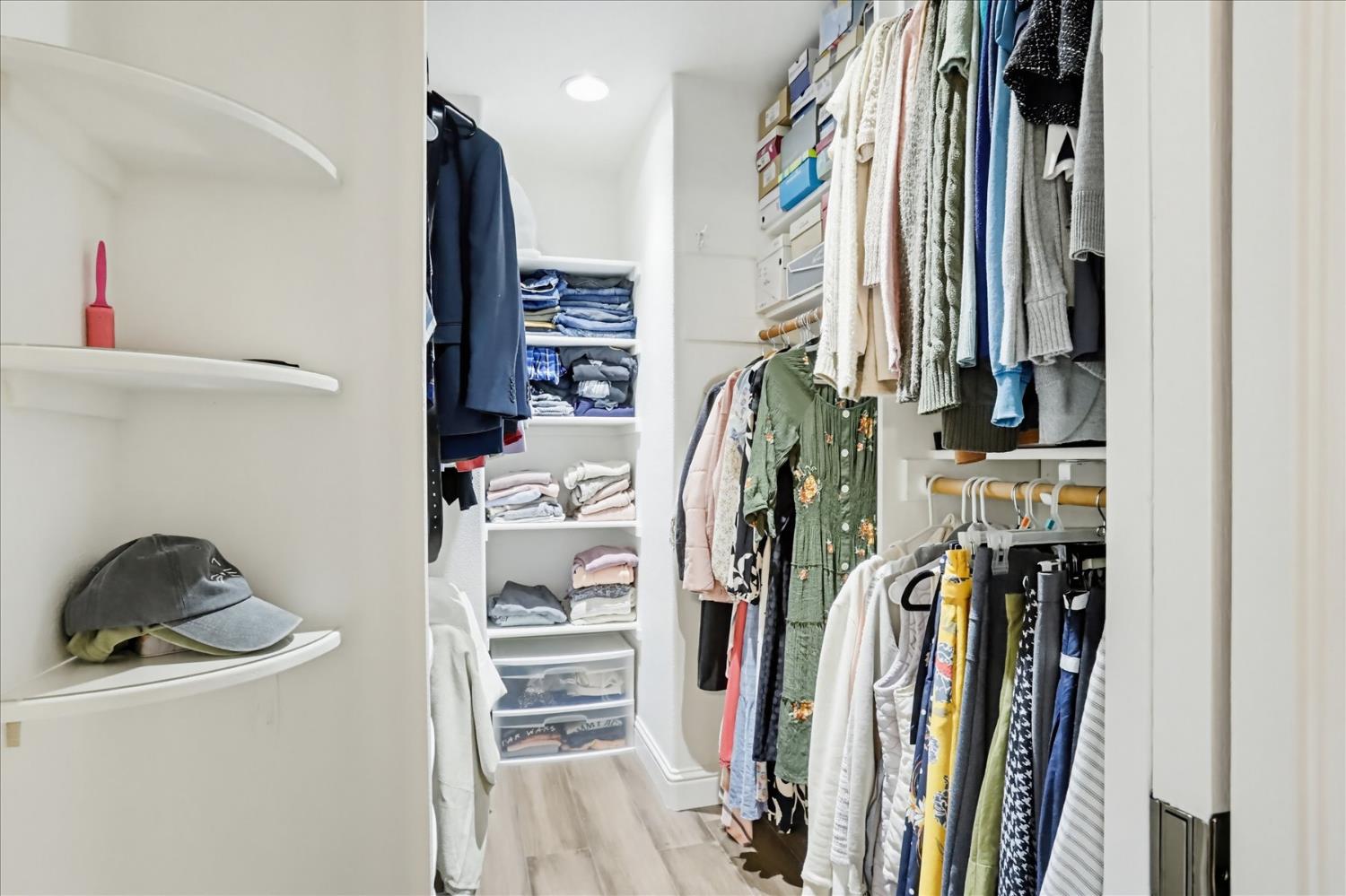 18639 Fay Ridge Court Grass Valley, CA 95949 - Photo 30 of 99 a view of walk in closet with clothes and shoes