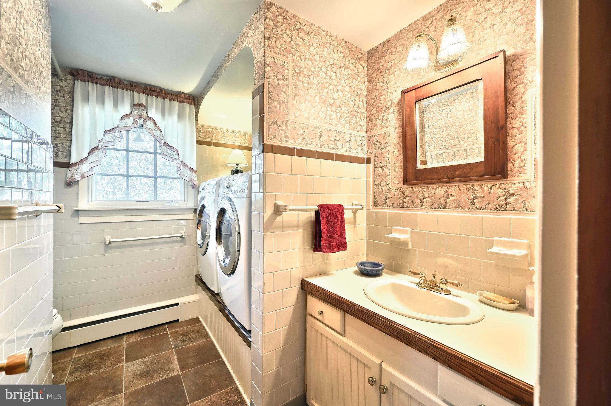 4204 Grandview Road Hanover, PA 17331 - Photo 28 of 77 a bathroom with a sink a mirror and a shower