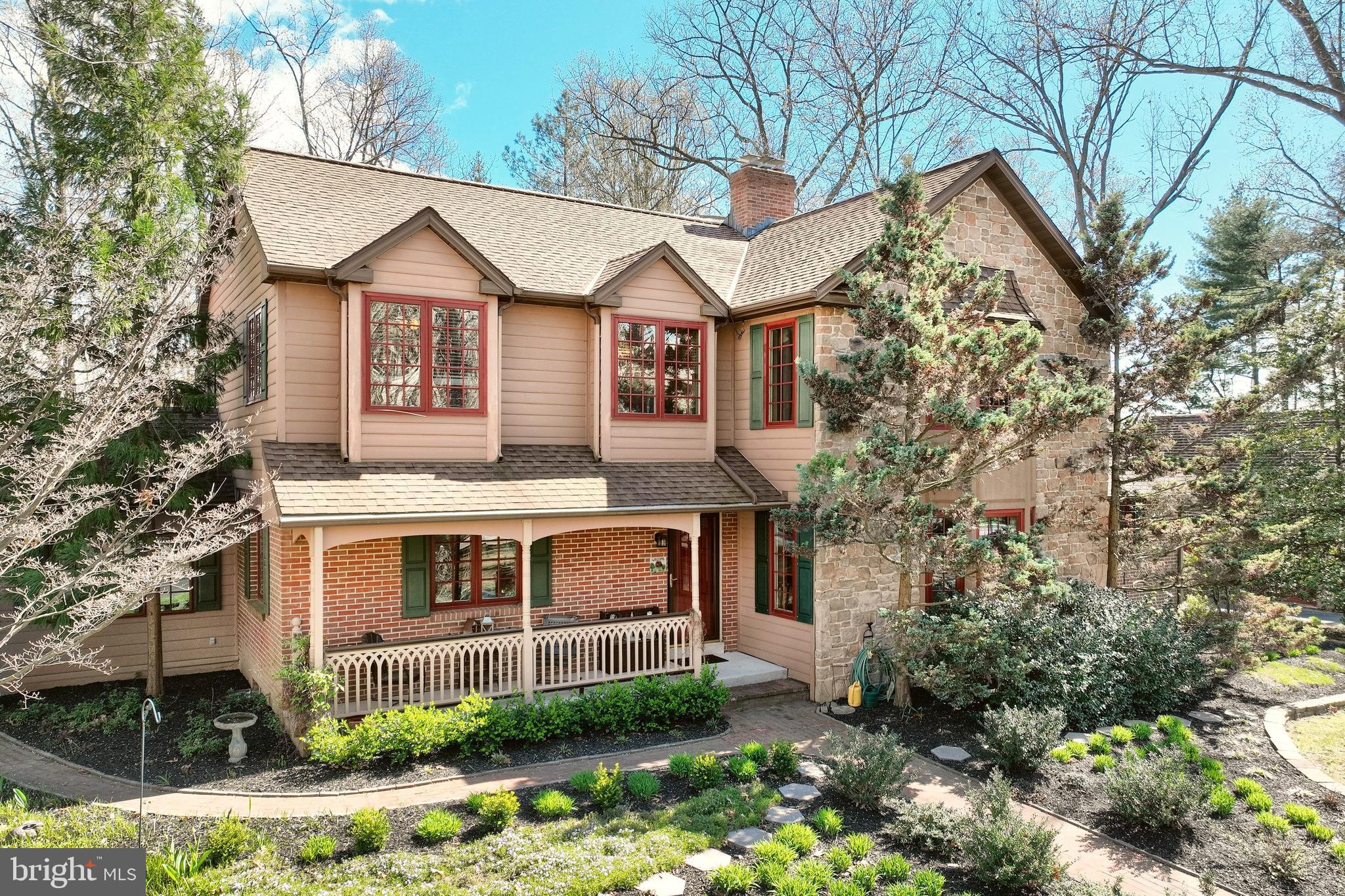 4204 Grandview Road Hanover, PA 17331 - Photo 7 of 77 a front view of a house with a yard and garage
