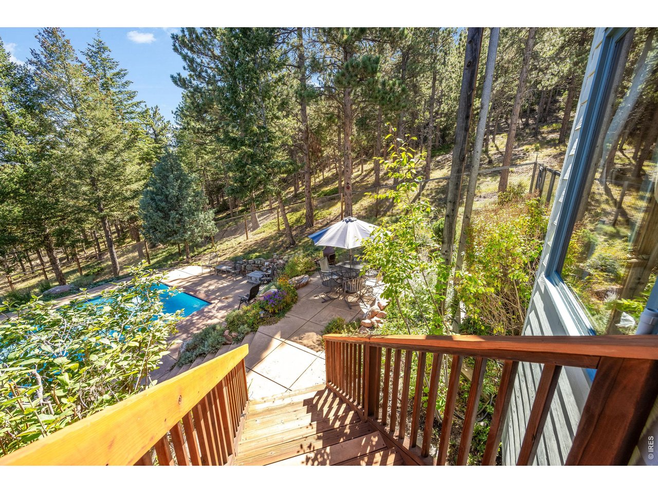 191 Alaska Road Boulder, CO 80302 - Photo 33 of 41 steps to lower patio