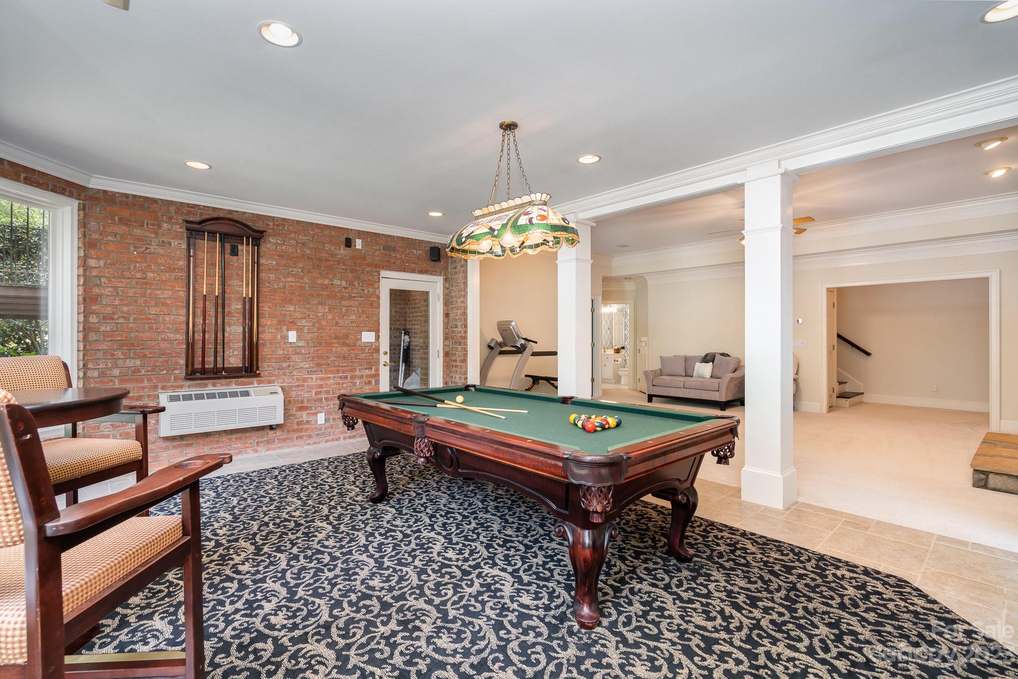 6535 Seton House Lane Charlotte, NC 28277 - Photo 33 of 48 a room with pool table and windows