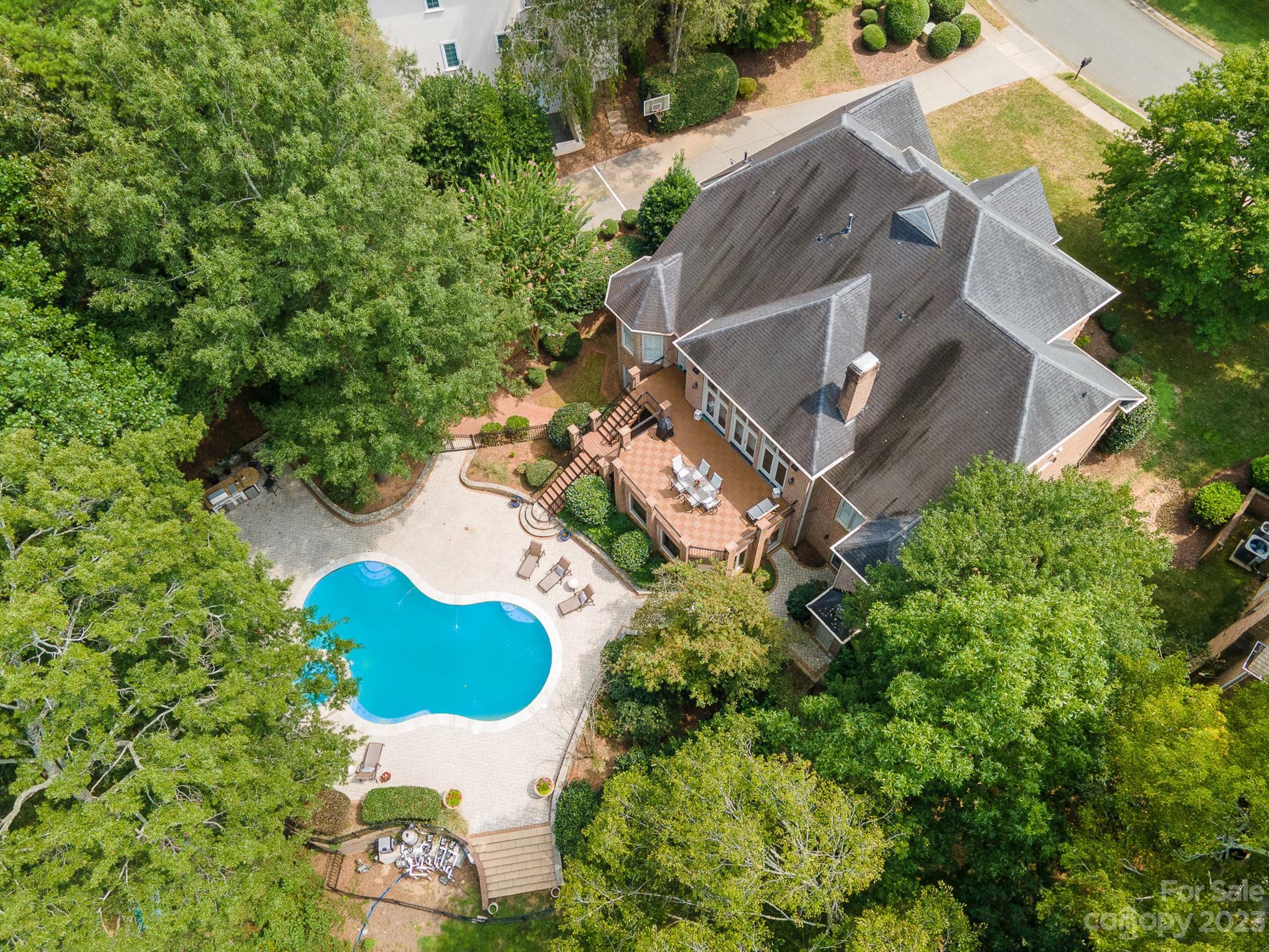 6535 Seton House Lane Charlotte, NC 28277 - Photo 48 of 48 an aerial view of a house