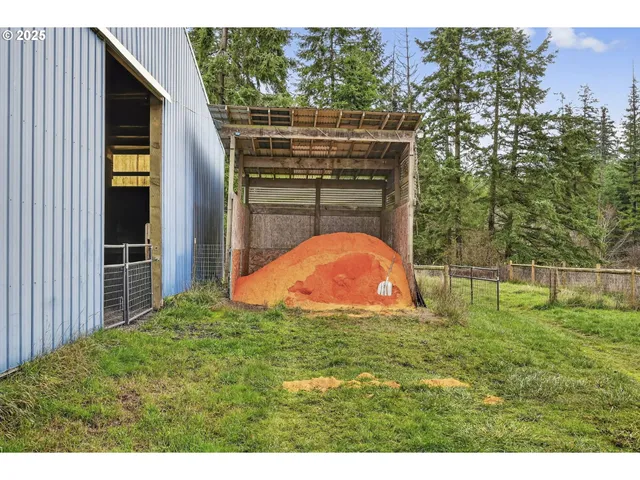 a house view with a backyard space
