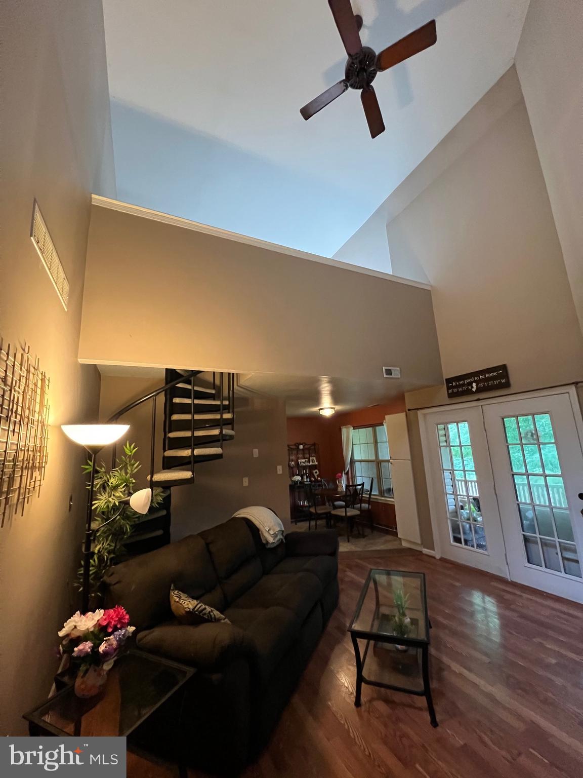 421 Tavistock Cherry Hill, NJ 08034 - Photo 5 of 36 Liv/family room w/ view of loft & door to balcony