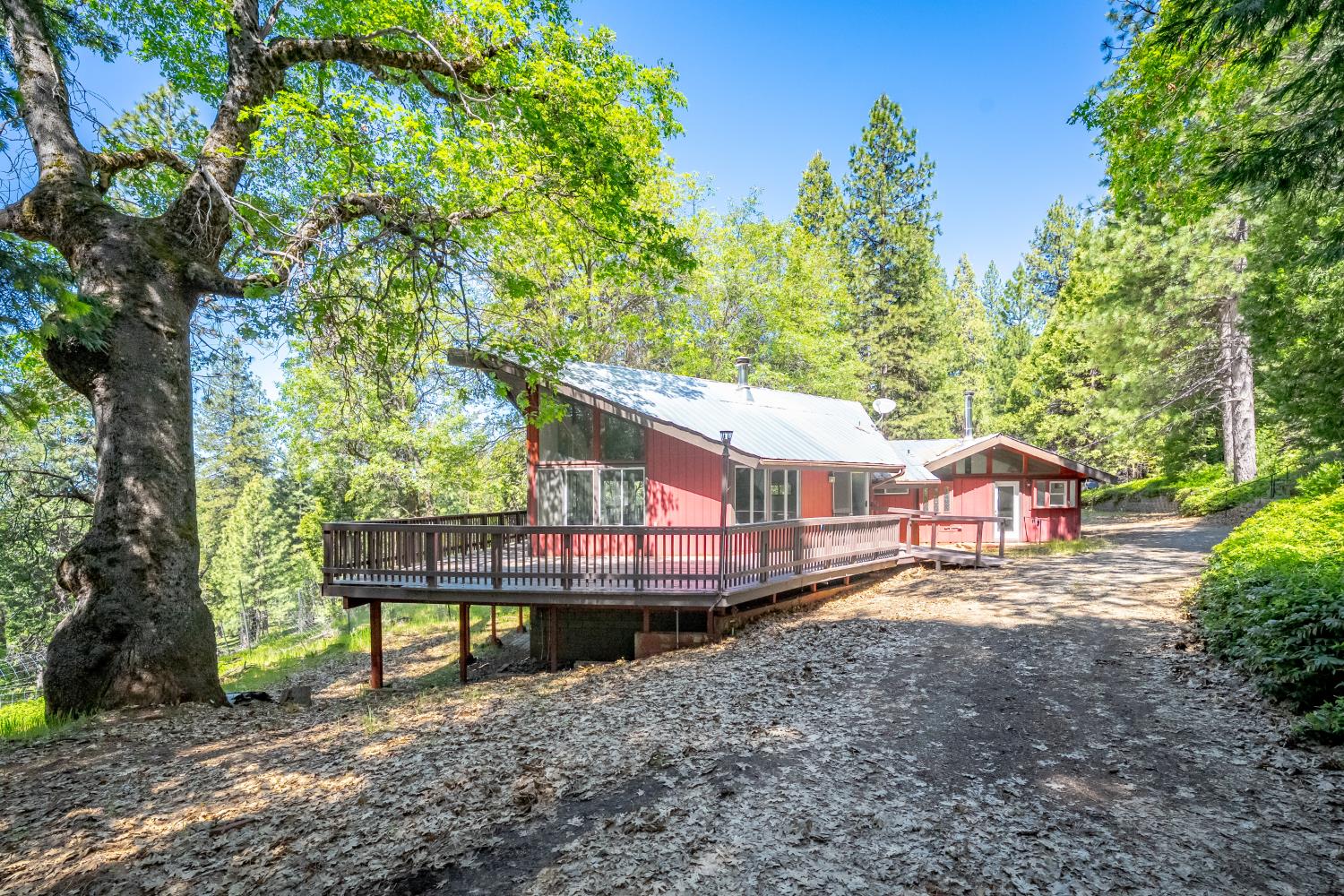 6420 Starkes Grade Road Pollock Pines, CA 95726 - Photo 4 of 58 a house view with a sitting space and garden space