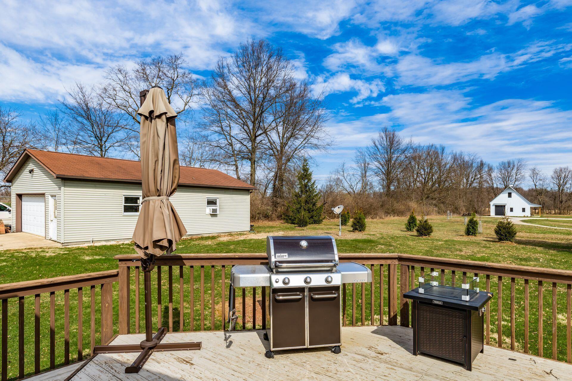 1710 Buttermilk Hill Road Delaware, OH 43015 - Photo 52 of 59 View from deck to detached garage
