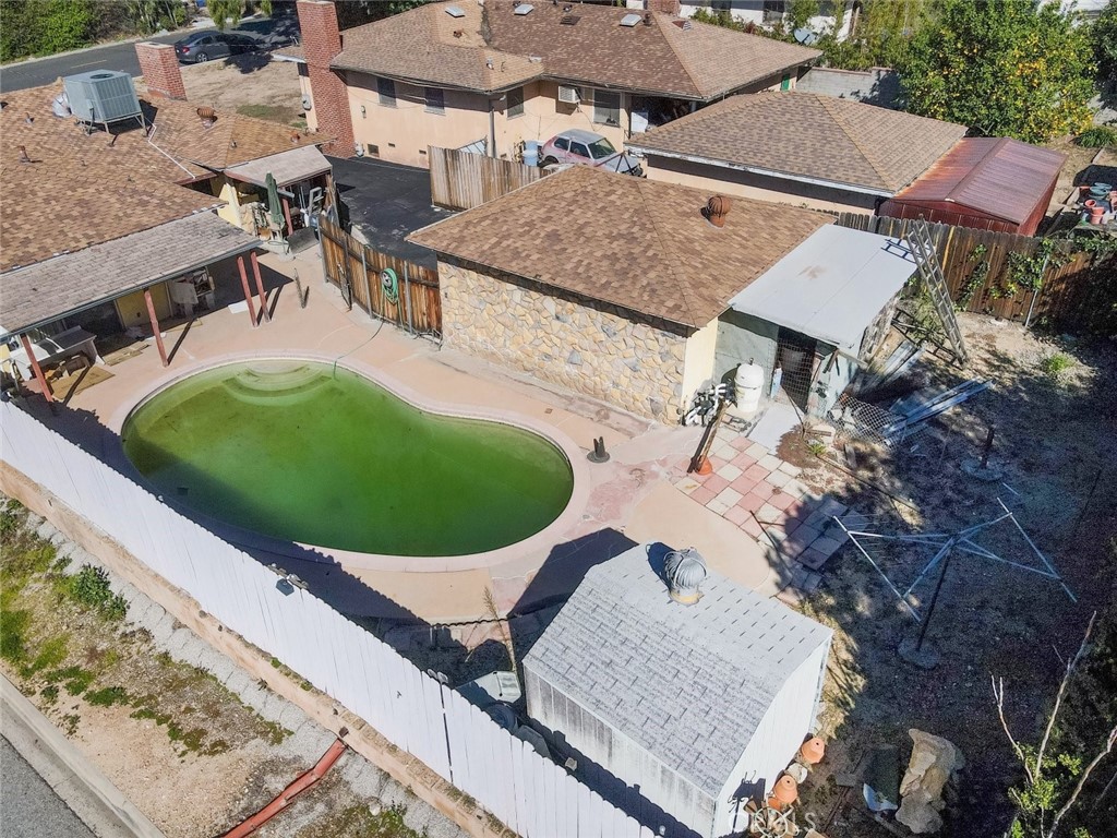 2912 Marengo Avenue Altadena, CA 91001 - Photo 17 of 18 an aerial view of a house with garden space and patio
