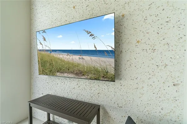 a view of a house with sitting area and furniture