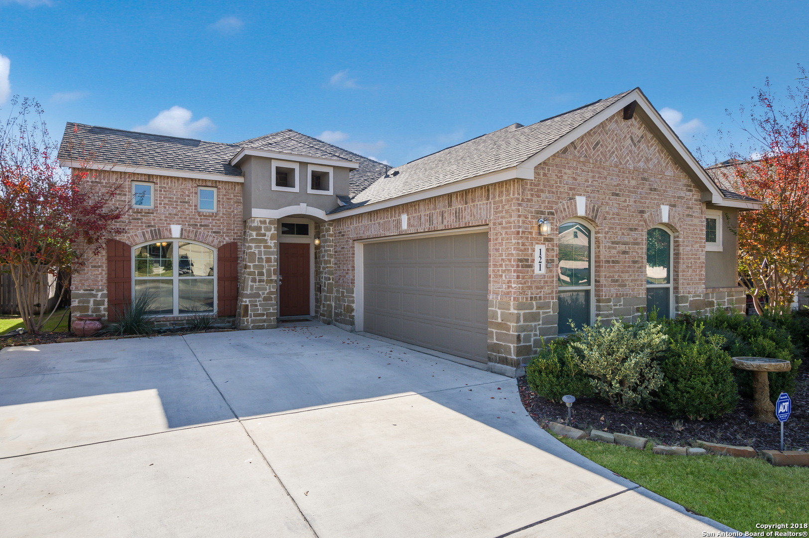 121 Krieg Drive Boerne, TX 78006 - Photo 1 of 1 a front view of a house with a yard