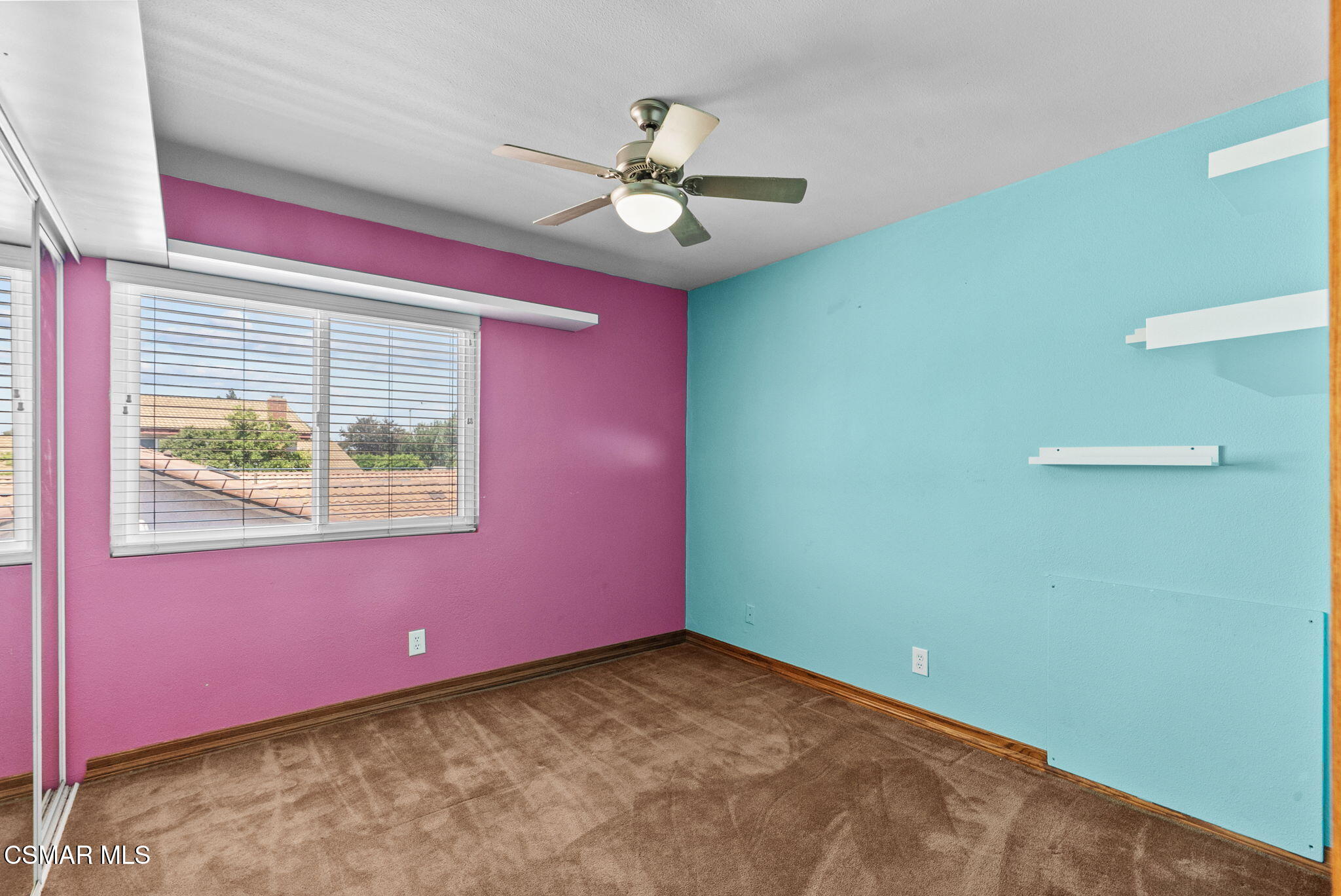 6435 Hazel Circle Simi Valley, CA 93063 - Photo 38 of 55 a view of a livingroom with a window and a ceiling fan