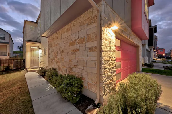 a view of a potted plants in front of a building