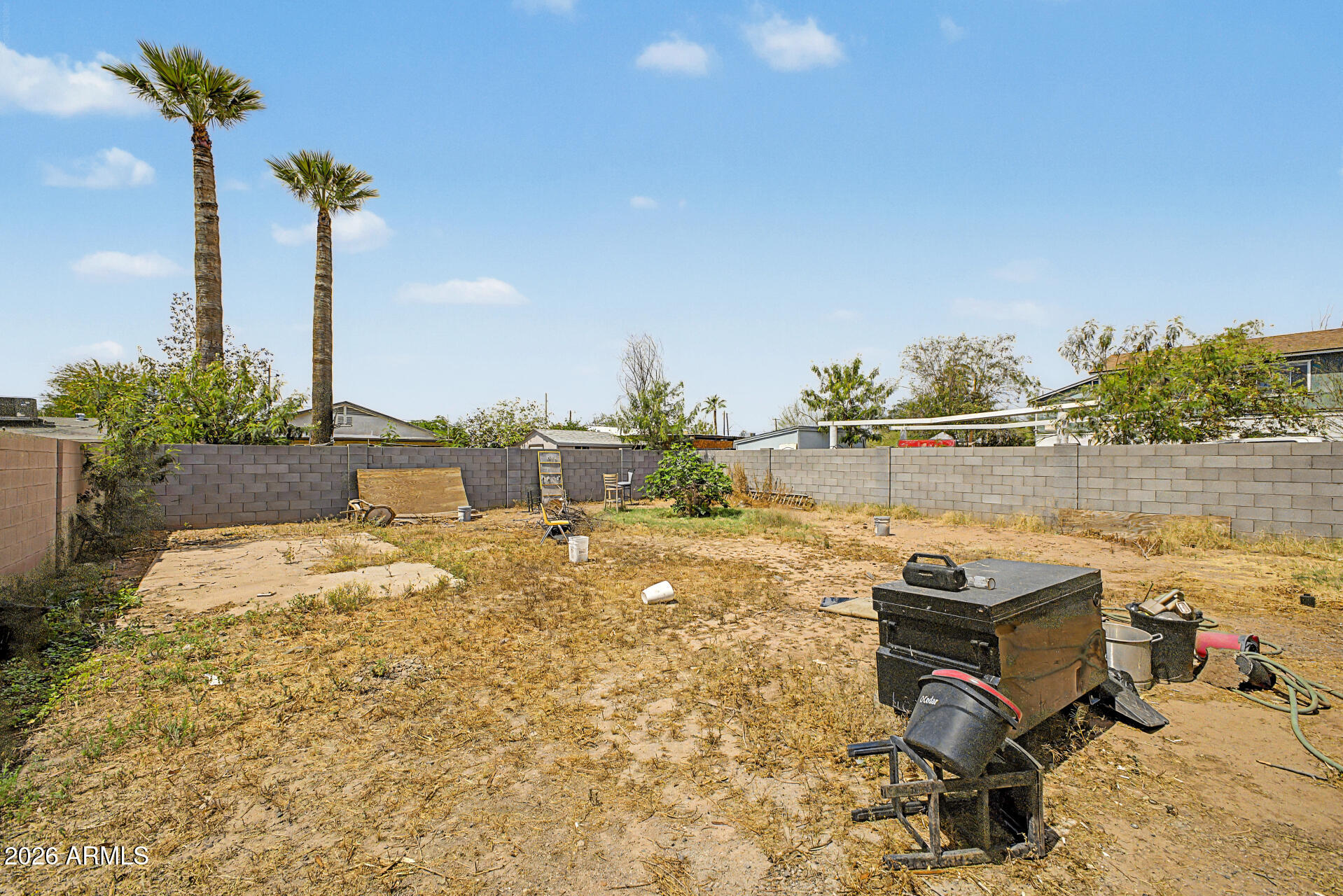 1030 North 28th Street Phoenix, AZ 85008 - Photo 21 of 24 a view of a terrace with a barbeque