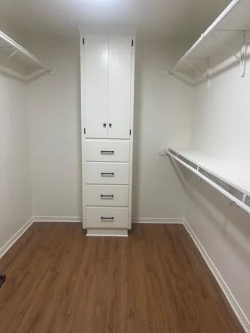 wooden floor in an empty room