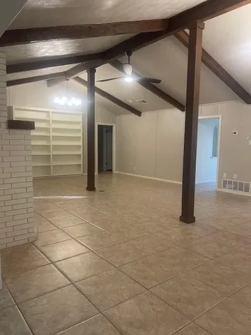 a view of empty room