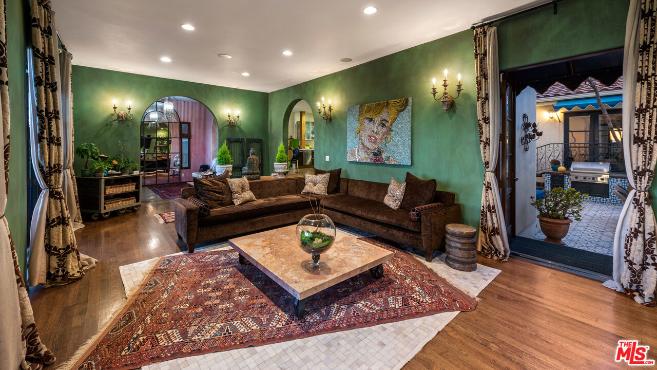7546 Rindge Avenue Playa del Rey, CA 90293 - Photo 15 of 67 a living room with furniture and wooden floor