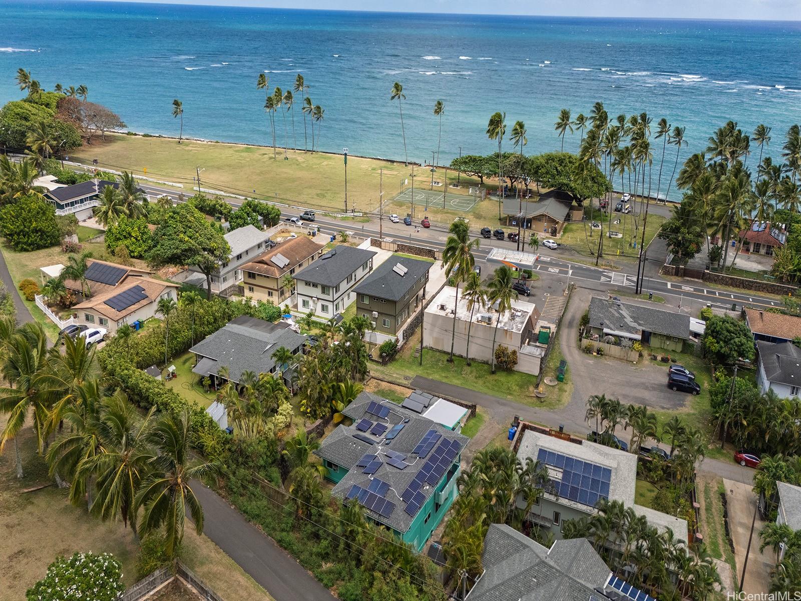 51-450 Kekio Road Kaaawa, HI 96730 - Photo 2 of 25 an aerial view of residential houses with outdoor space