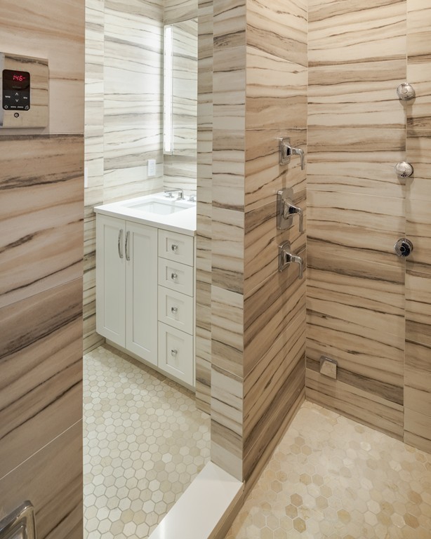 1490 Beacon Street, Unit 4 Brookline, MA 02446 - Photo 16 of 26 a bathroom with a shower