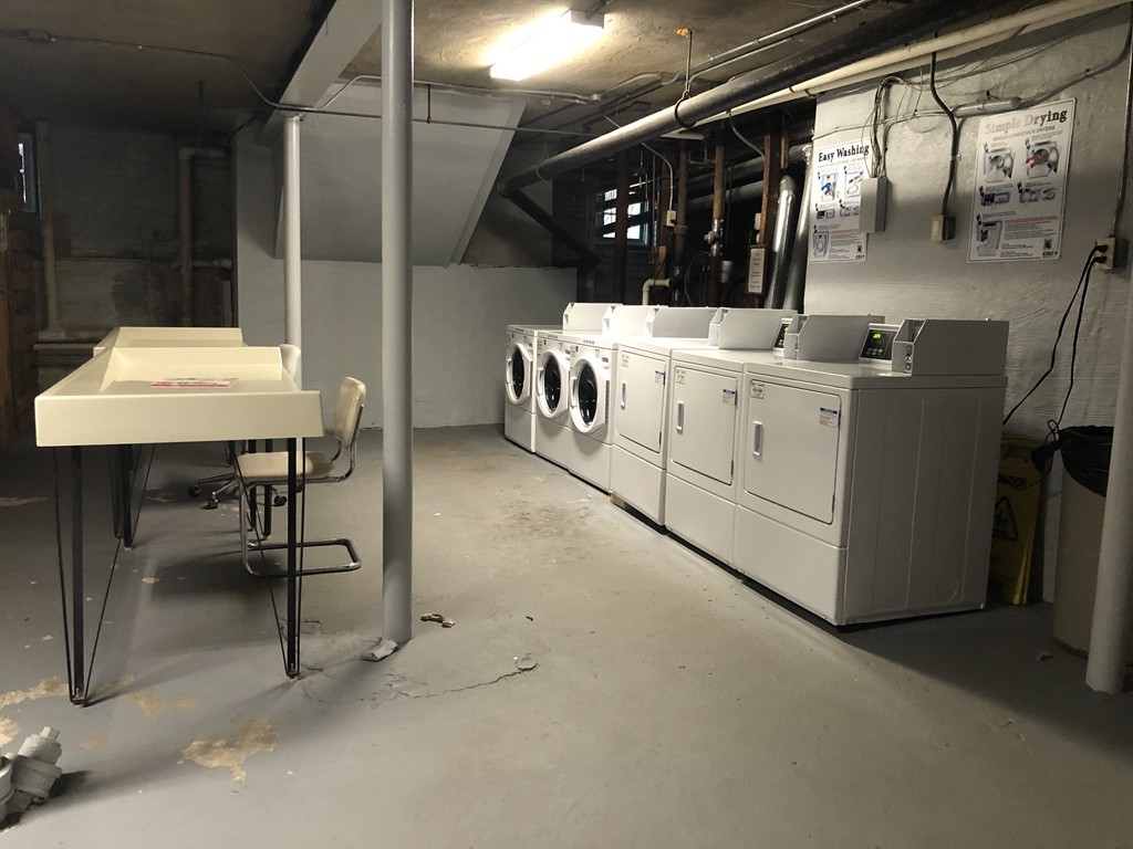 1490 Beacon Street, Unit 4 Brookline, MA 02446 - Photo 24 of 26 a utility room with washer and dryer