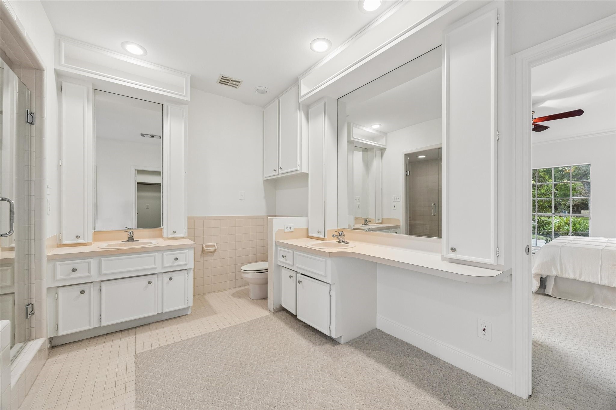 11903 Stoney Ridge Lane Houston, TX 77024 - Photo 26 of 44 Another view of the primary bath with dual sinks