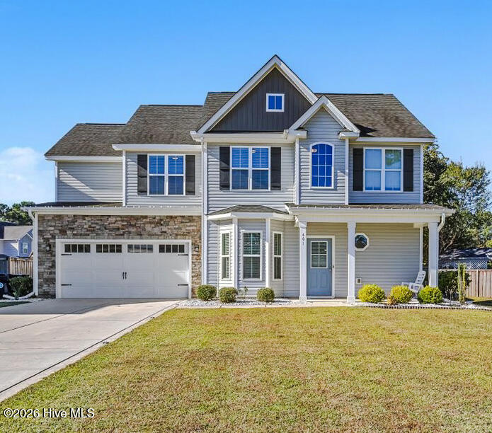 601 Aurora Place Hampstead, NC 28443 - Photo 1 of 28 601 Aurora front of house