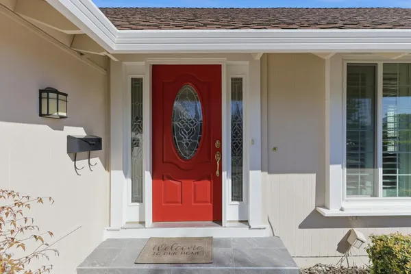 a view of outdoor space and yard