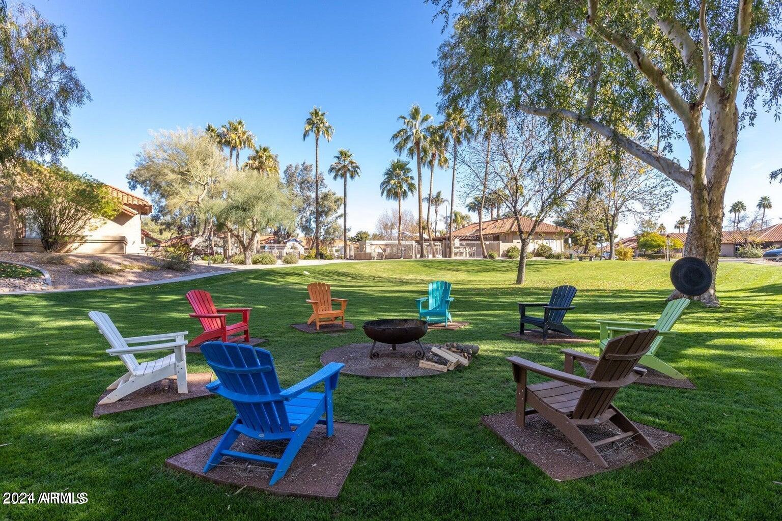 8700 East Mountain View Road, Unit 2032 Scottsdale, AZ 85258 - Photo 38 of 39 Sitting area just outside of condo