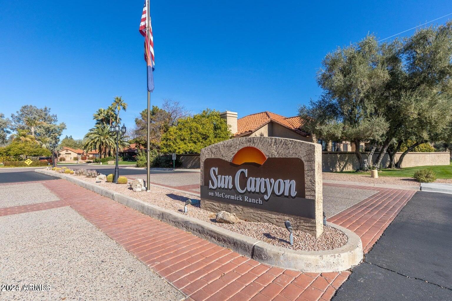 8700 East Mountain View Road, Unit 2032 Scottsdale, AZ 85258 - Photo 39 of 39 Sun Canyon sign
