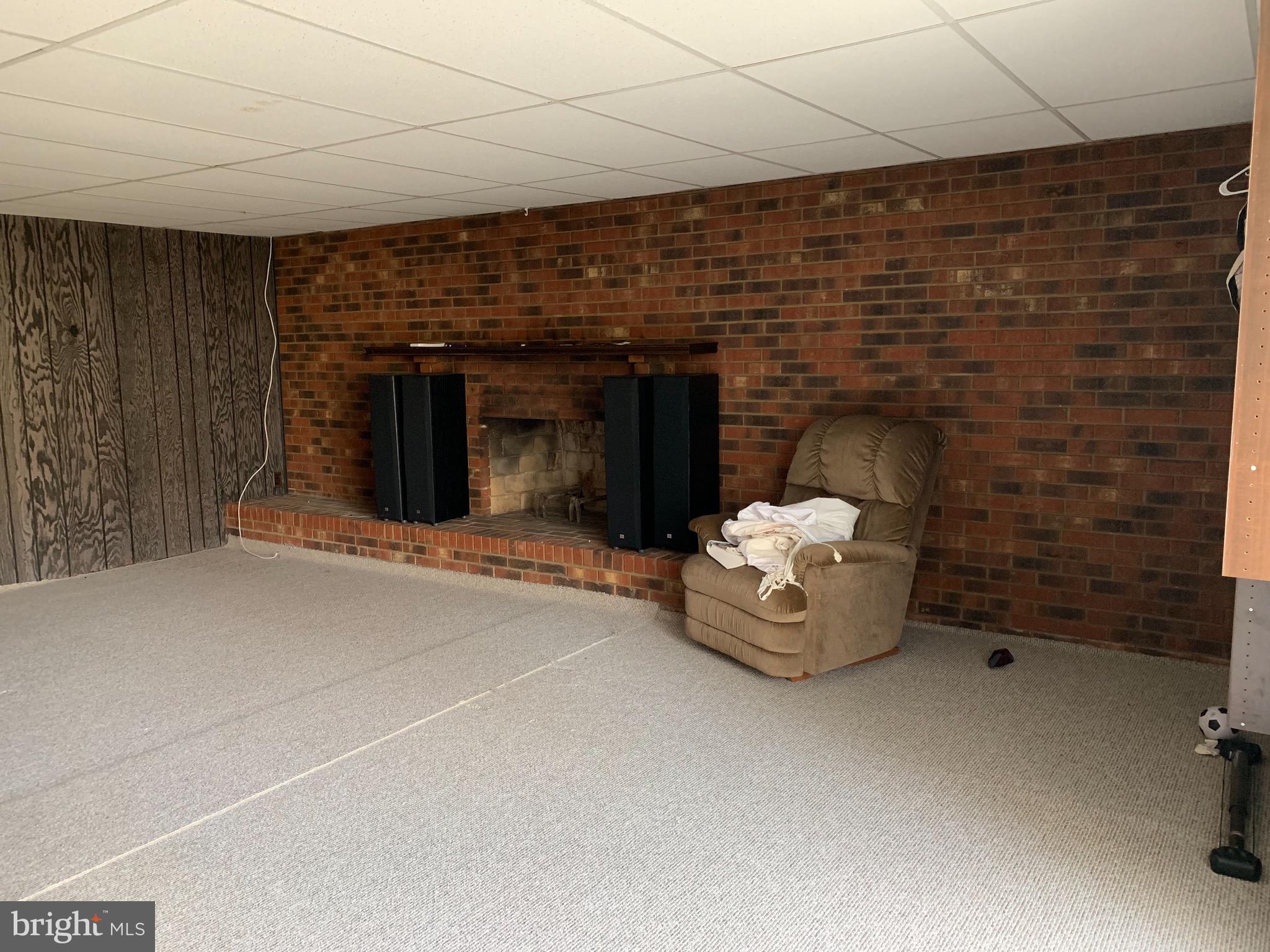 2812 Glen Isle Road Riva, MD 21140 - Photo 13 of 15 Basement with wood fireplace