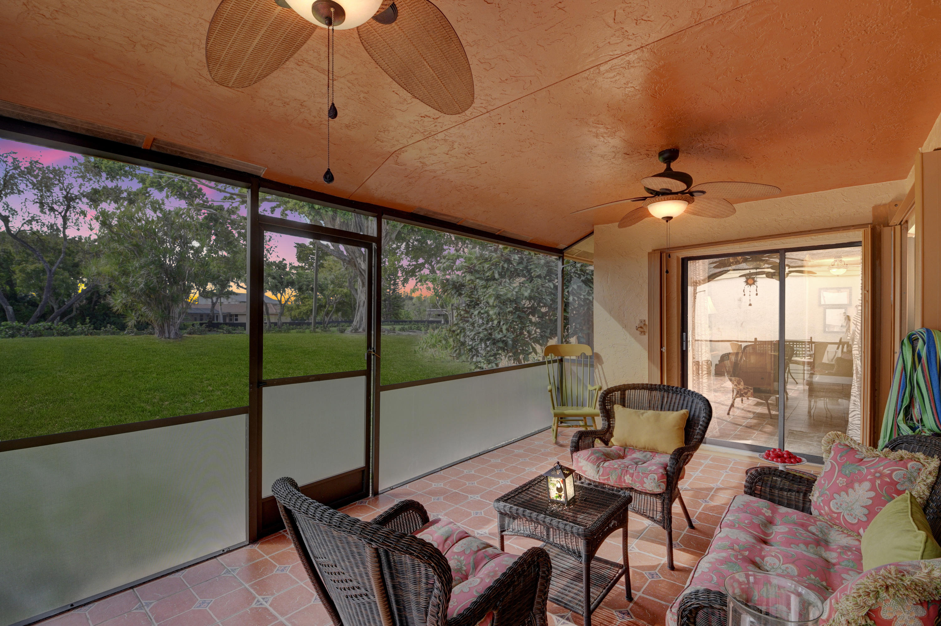 21051 Windemere Lane Boca Raton, FL 33428 - Photo 42 of 56 Twilight patio