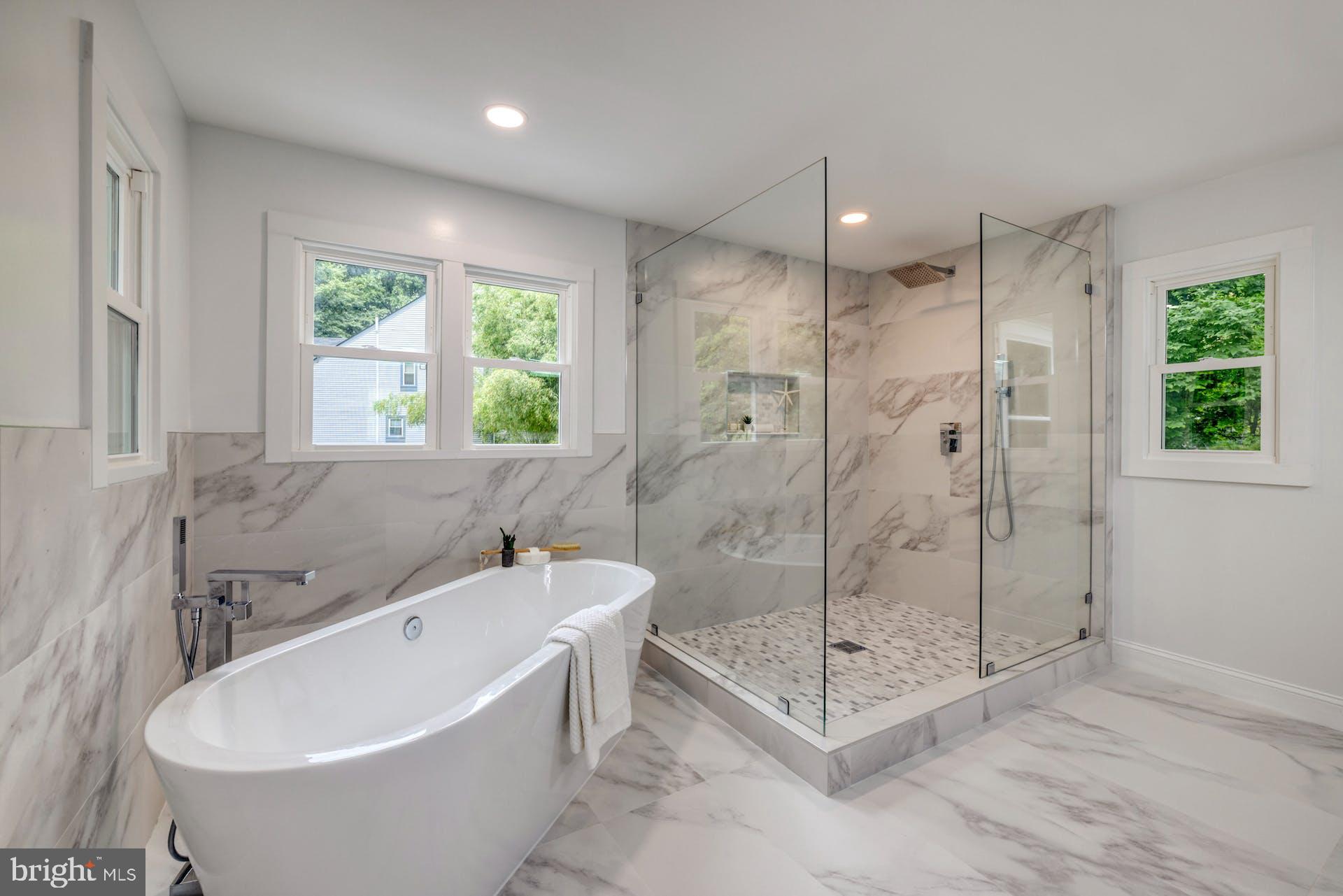 2924 Hunter Road Fairfax, VA 22031 - Photo 30 of 53 Upper Level Primary Bath Suite